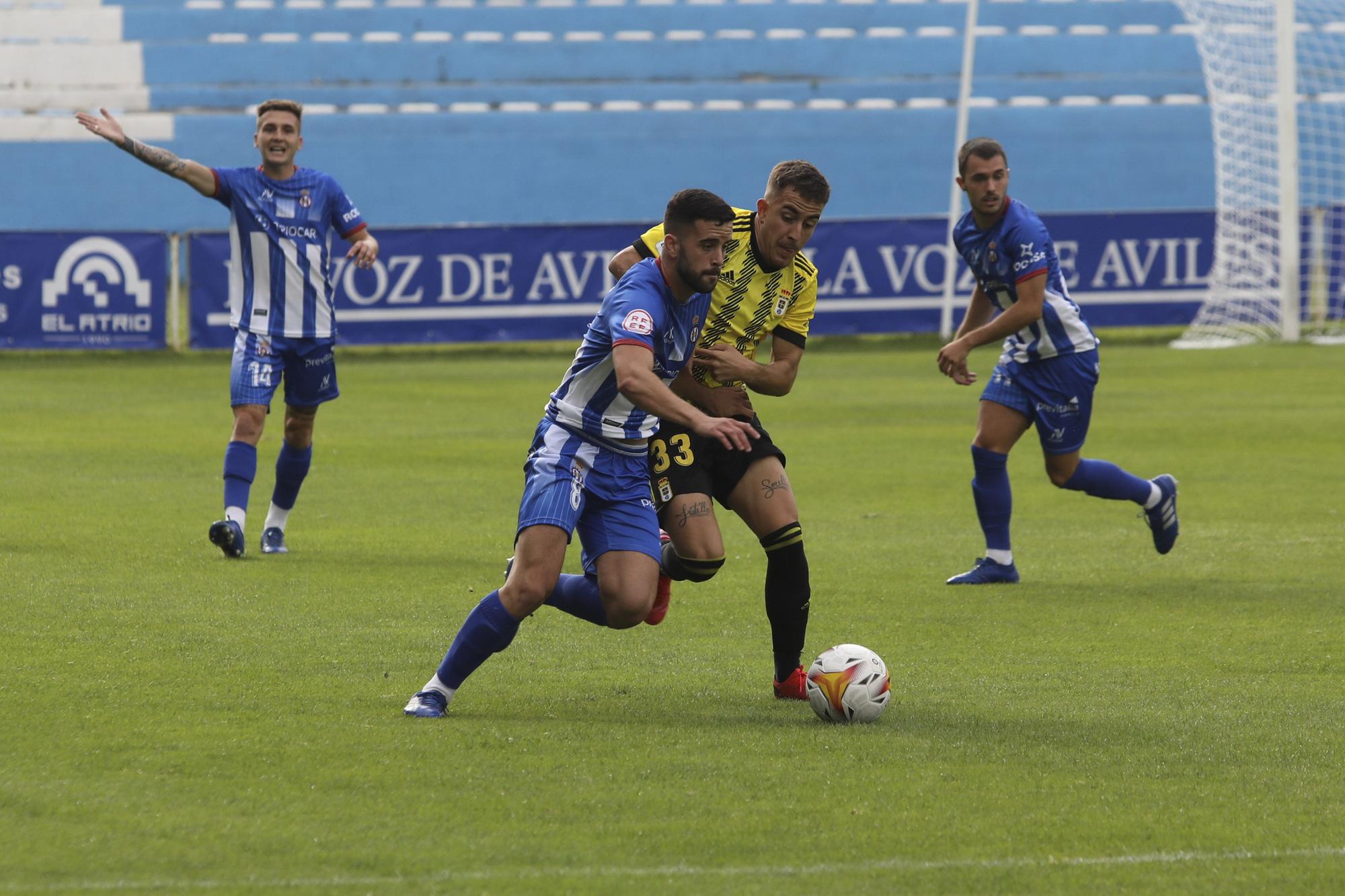 Las imágenes del partido del Oviedo contra el Avilés