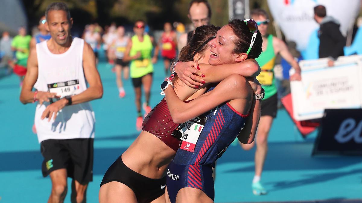 ¡Busca tu foto! Llegada del Maratón Valencia 2021