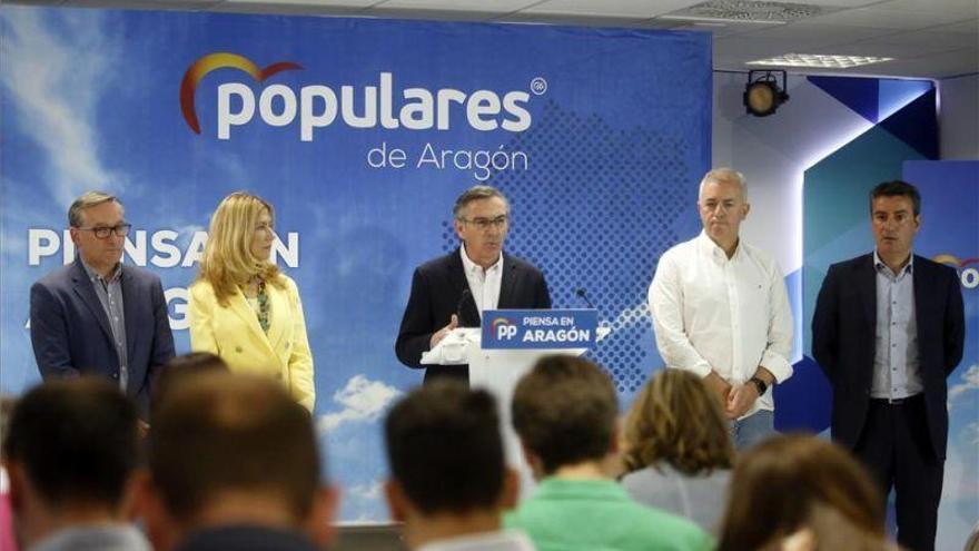 El PP inicia mañana en Aragón la negociación con Cs