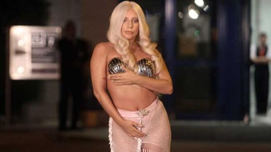 Lady Gaga, como una sirena