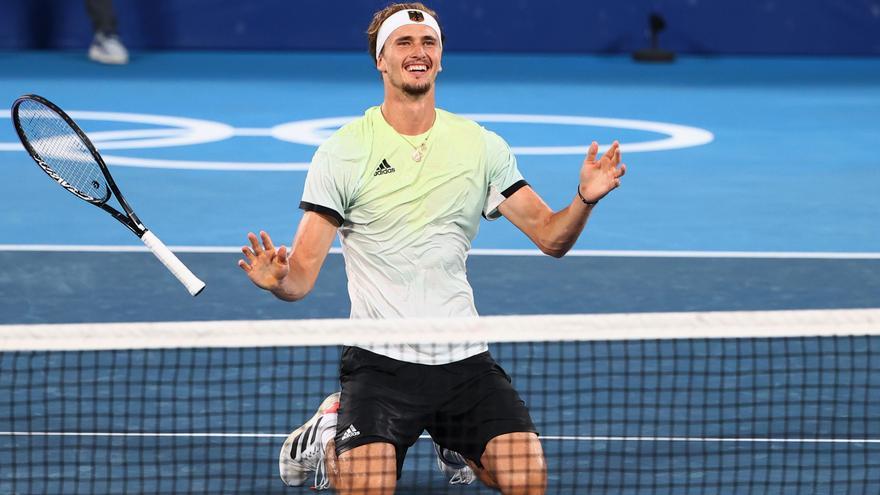 Zverev conquista el primer oro olímpico de la historia del tenis alemán