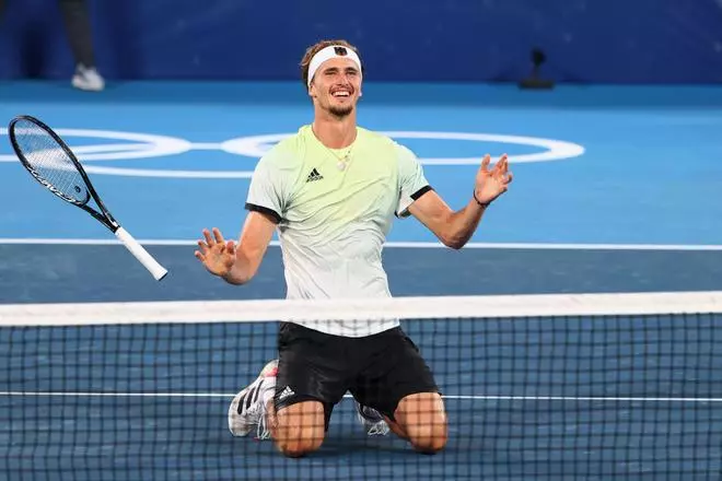 Zverev conquista el primer oro olímpico de la historia del tenis alemán