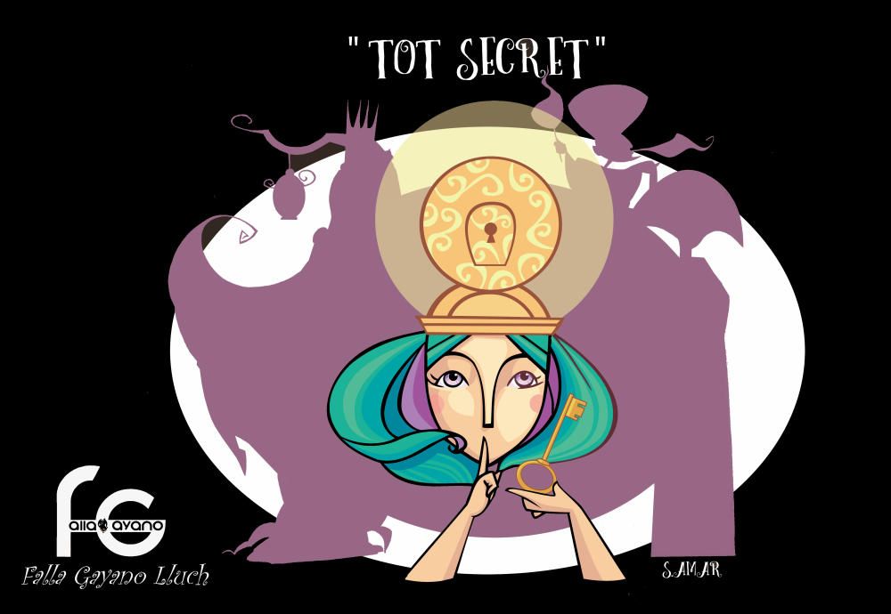 Gayano Lluch. "Tot Secret". Artista: Sergio Amar.