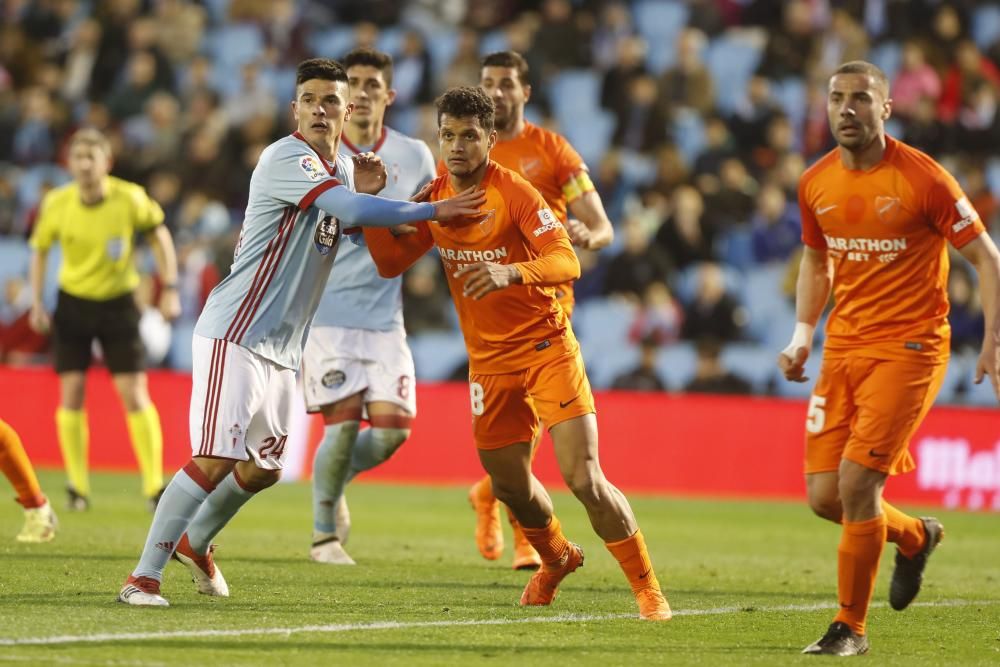 La galería de imágenes del empate entre el Celta y el Málaga en Balaídos