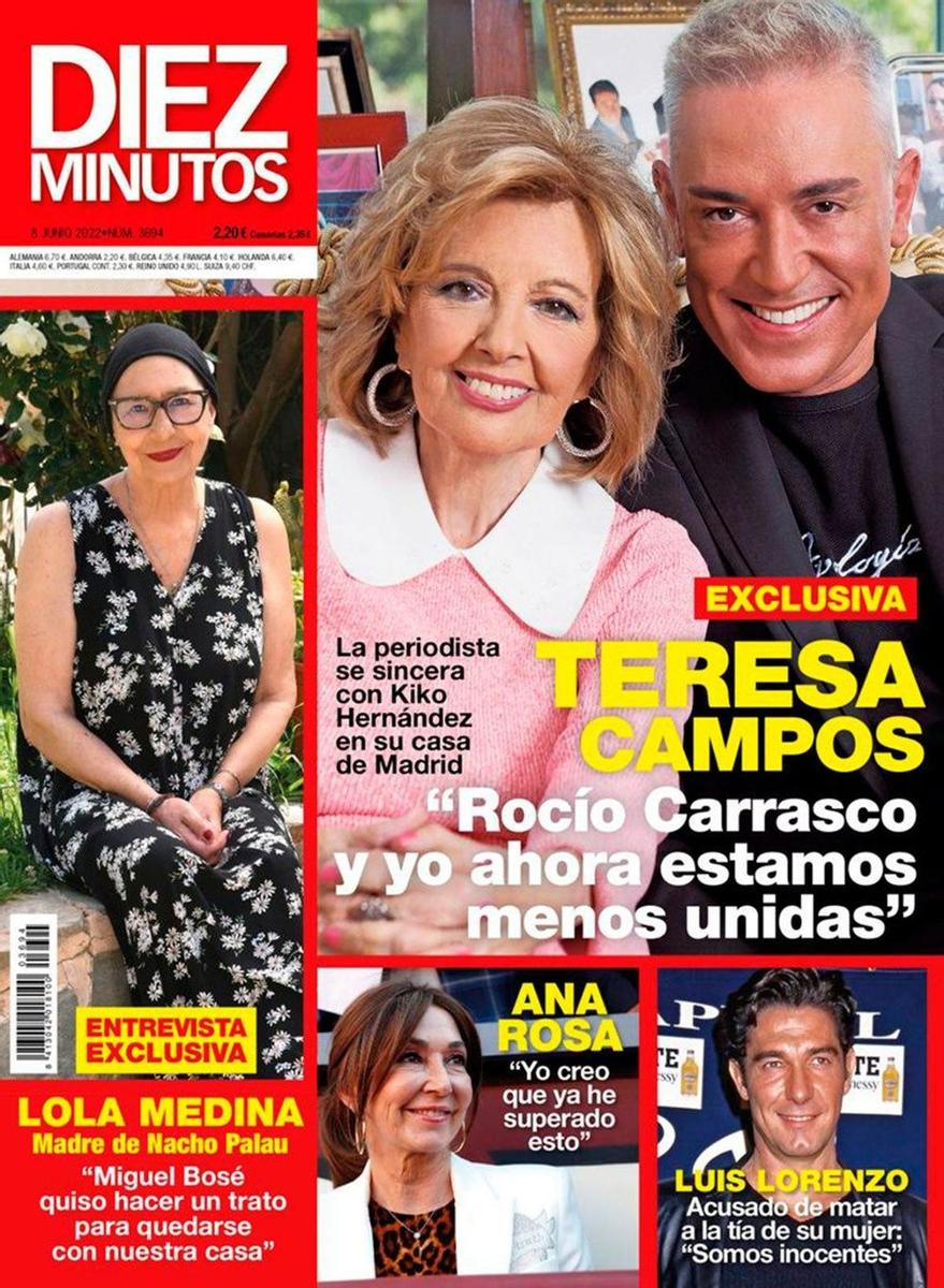 Portada Diez Minutos del 1 de junio de 2022