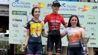 Lidia Castro, Aitana Gutiérrez y Najara Vaquero, podio femenino del Campeonato de Asturias III Copa Reinas