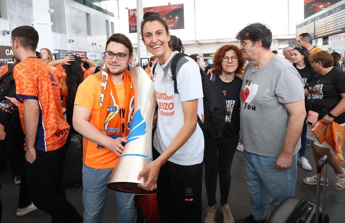 Así fue la llegada del Valencia Basket