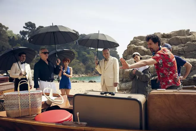 El rodatge de 'El problema final' de Netflix a Lloret, en imatges