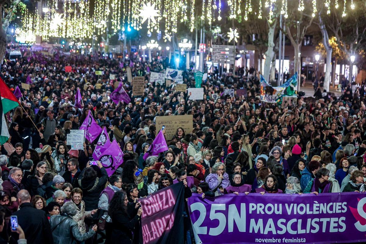 Barcelona clama NO a la violencia hacia las mujeres