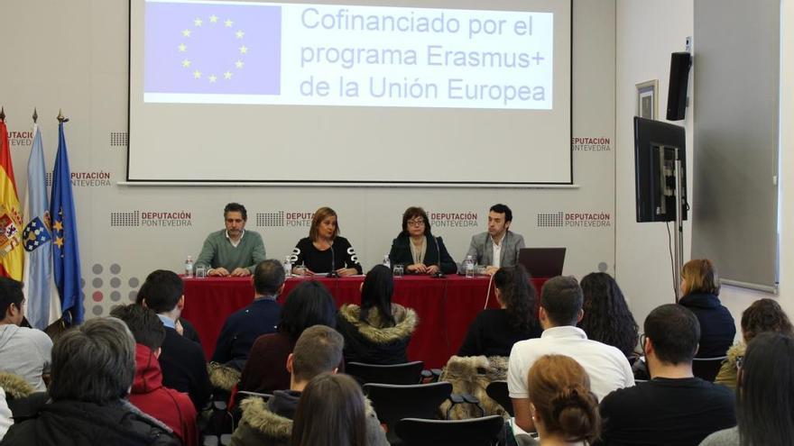 La Diputación promueve prácticas en empresas de Europa