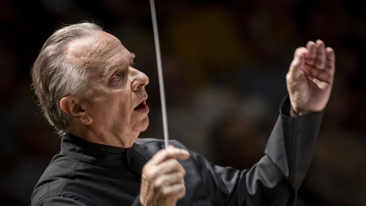 Sir Mark Elder con la Orquestra de la Comunitat Valenciana