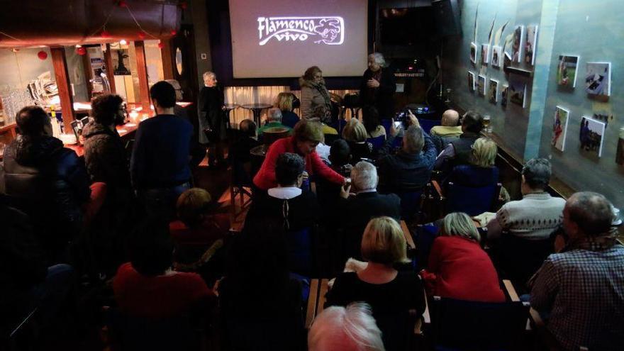 Una de las jornadas sobre flamenco celebradas en el Ávalon Café.