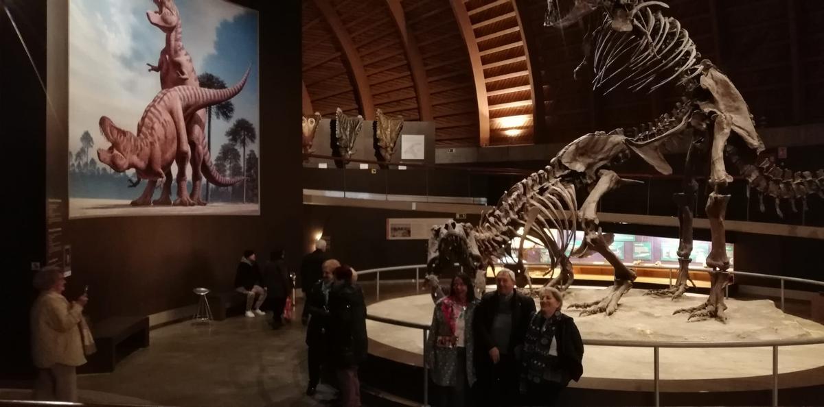 Un grupo de corveranos en el Muja.