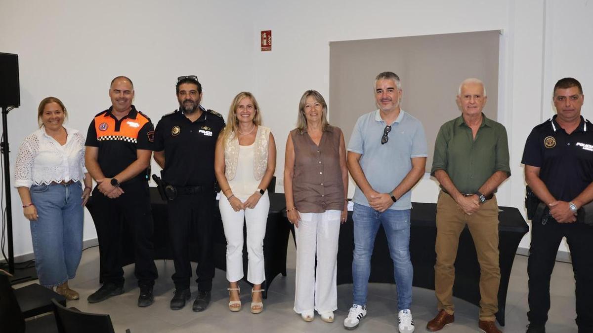 Expertos y responsables municipales que participaron en las jornadas de protección frente a emergencias