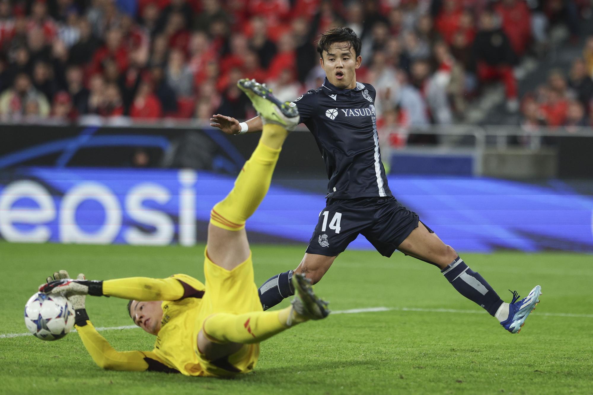 UEFA Champions League - Benfica vs Real Sociedad