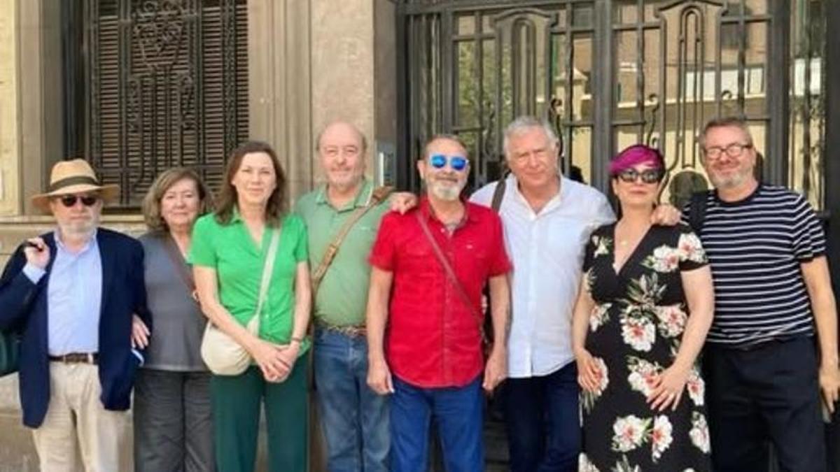 Miembros de la Fundació Francisco Brines, en imagen de archivo