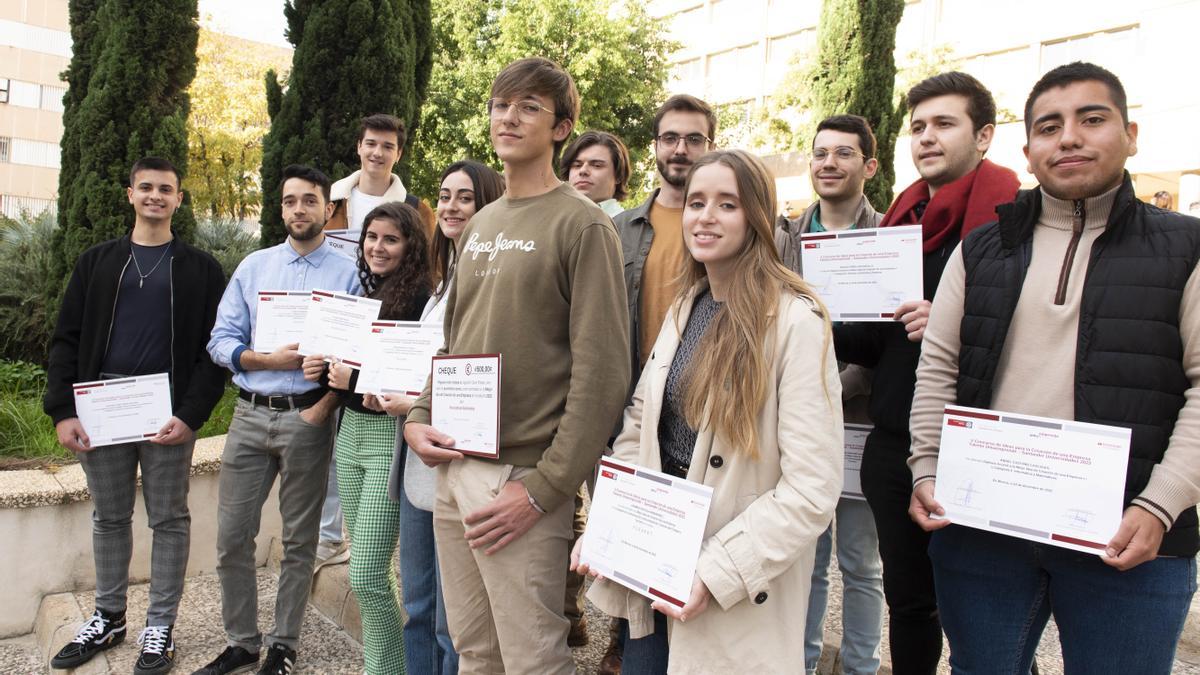 La Universidad de Murcia entrega los premios a las mejores ideas de negocio