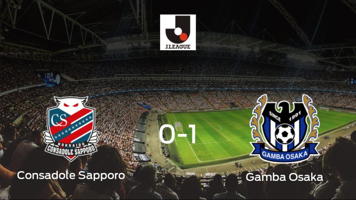 El Gamba Osaka vence 0-1 en el feudo del Consadole Sapporo