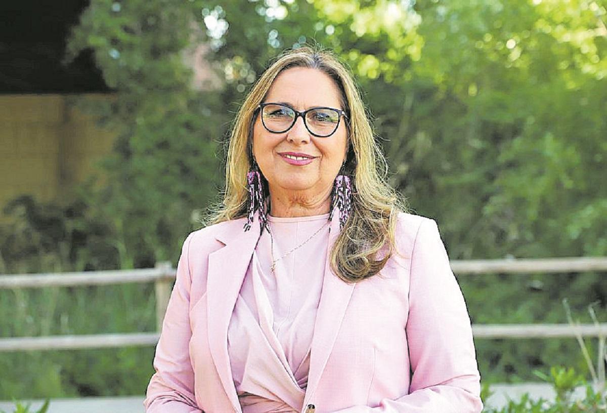 María de los Ángeles, candidata del PSOE al Senado por Córdoba.