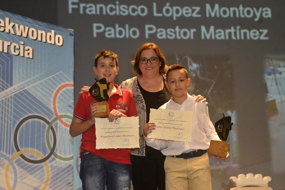 Entrega de premios de la Federación Regional de Taekwondo