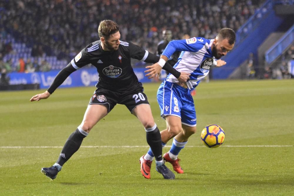 El Dépor cae ante el Celta en Riazor