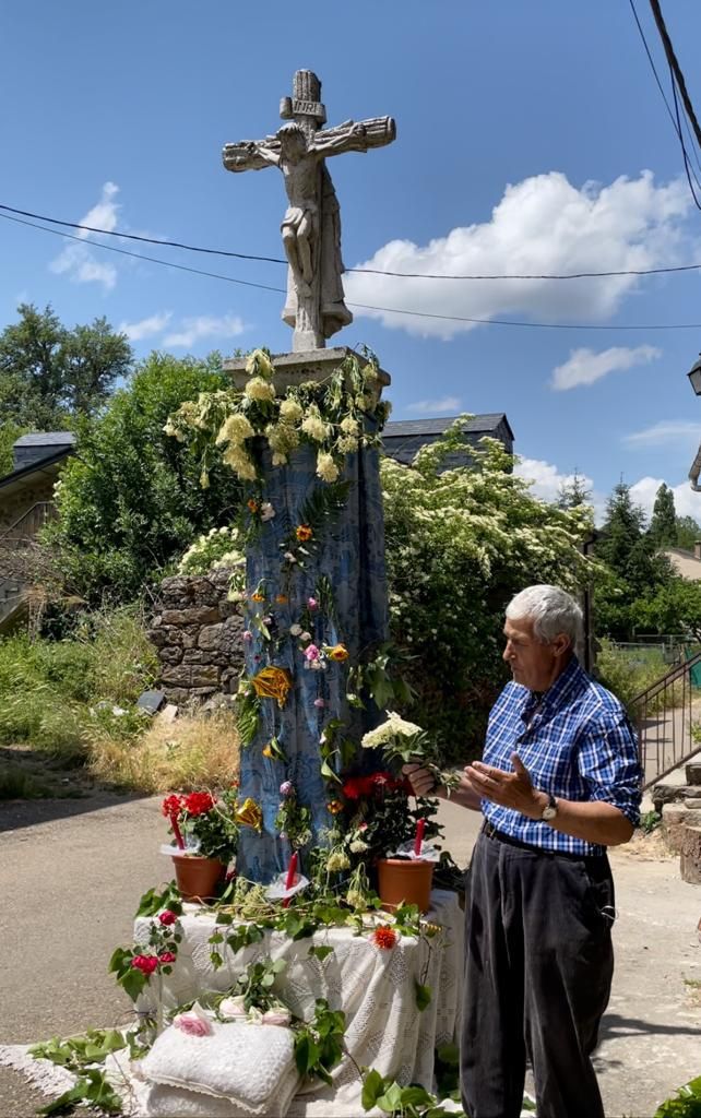 Corpus Christi en Galende.