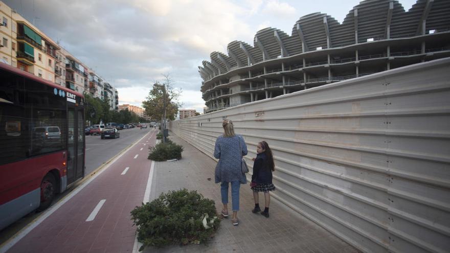 Obras para mejorar el entorno y la calidad ambiental del nuevo Mestalla