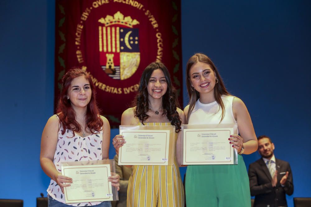 150 alumnos recogen en la UA sus diplomas de la Olimpiada del Saber