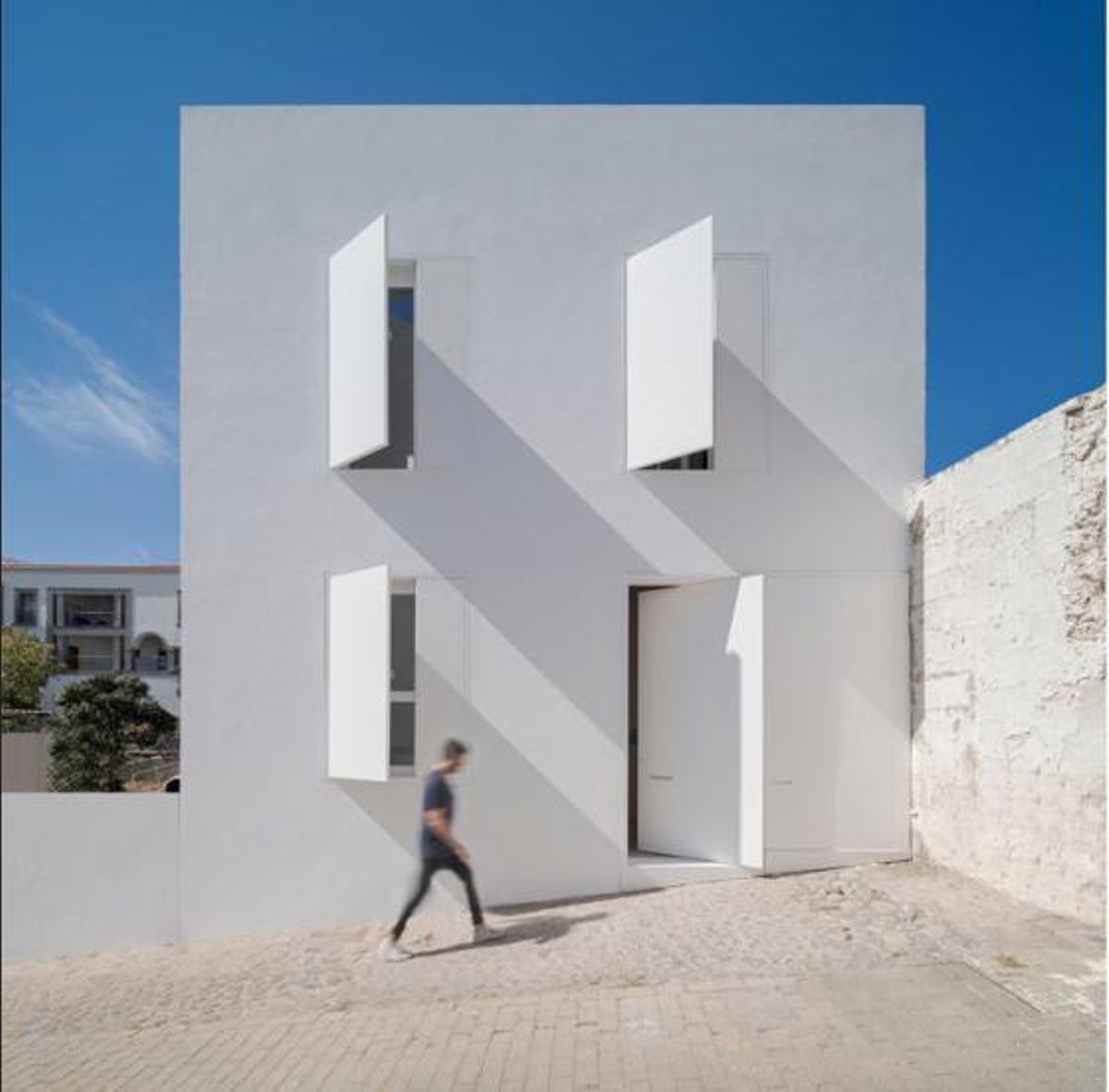 La innovadora y sobria vivienda House F, ubicada en el barrio de San Francisco.
