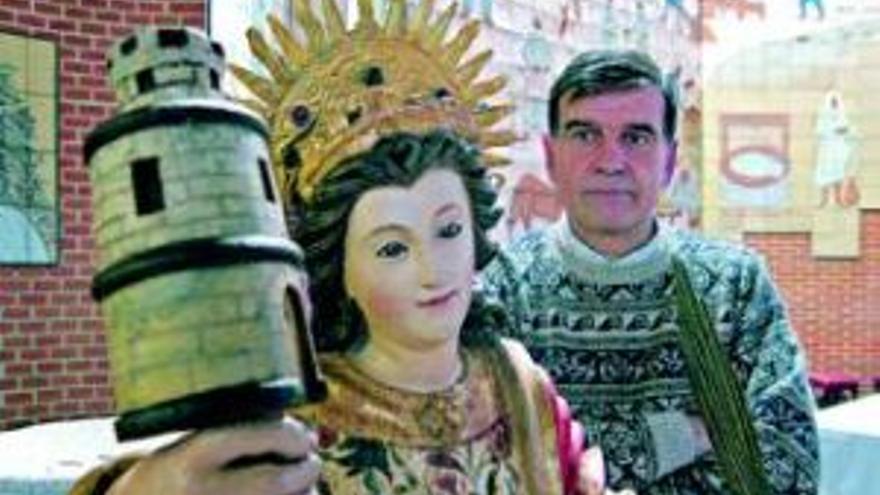 Miguel Angel González  PARROCO DE LA IGLESIA DE SAN EUGENIO, EN ALDEA MORET: &quot;Quienes murieron en la mina necesitan que el barrio que ellos levantaron tenga dignidad&quot;