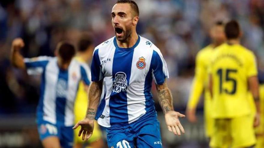 Sergi Darder celebra amb emoció el gol que suposava el 2-1.