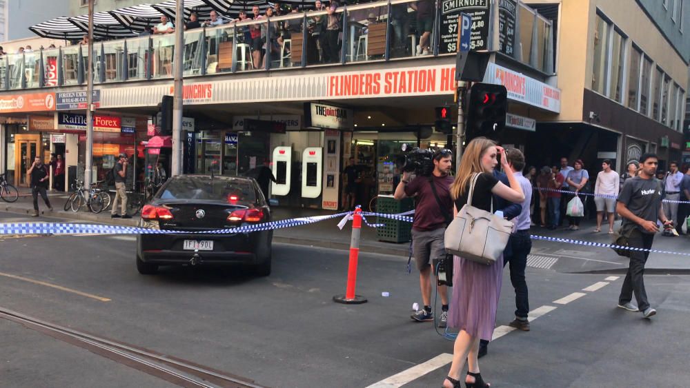 Atropello masivo en Melbourne