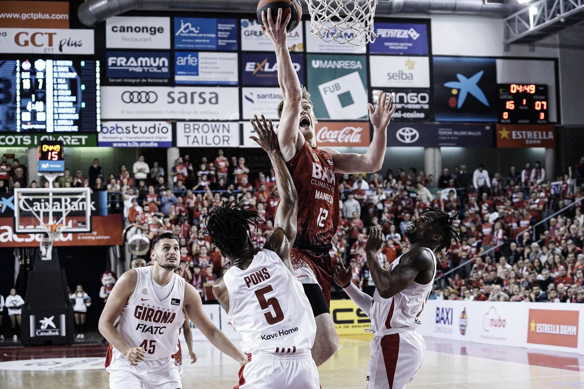 Totes les imatges del Baxi Manresa - Bàsquet Girona