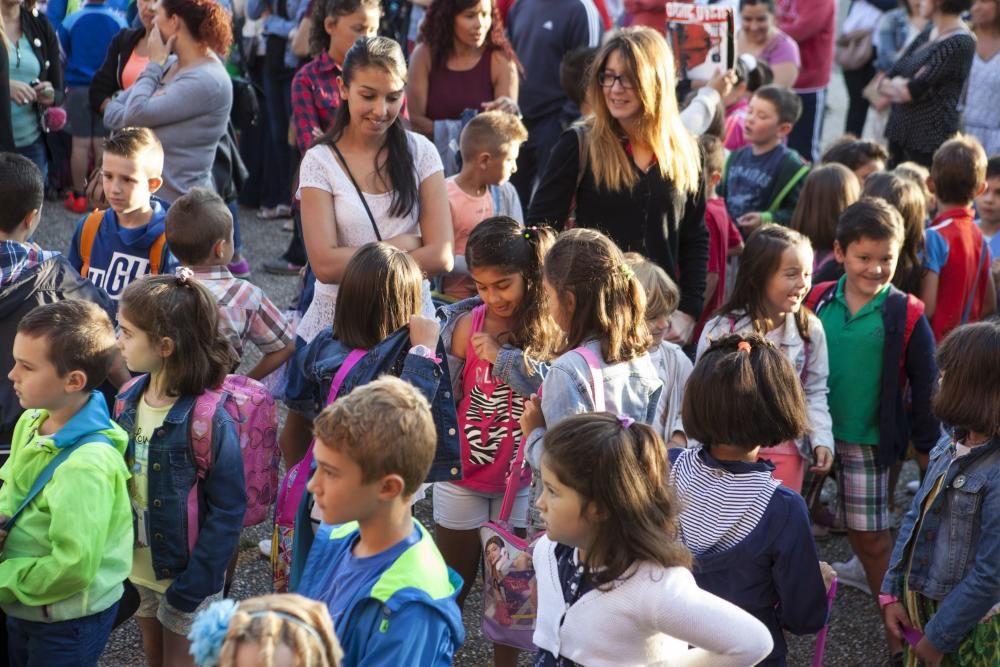 Los asturianos más jóvenes vuelven al cole