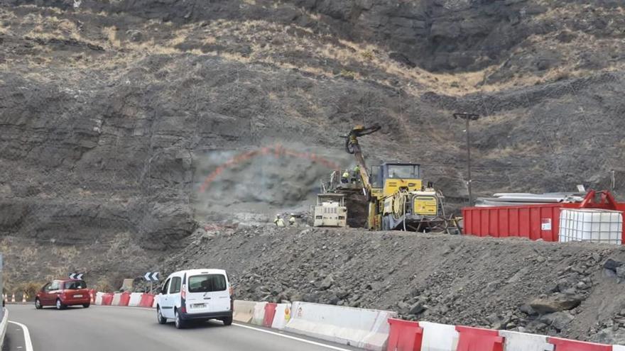 Arrancan las obras para perforar el último túnel de la nueva carretera de La Aldea