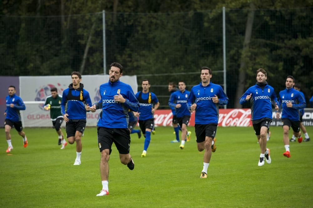 Entrenamiento del Real Oviedo