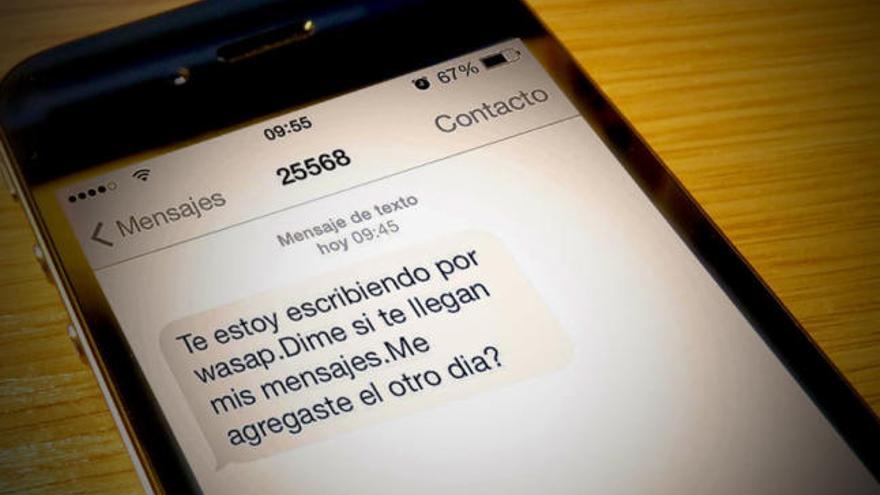 Alertan de un timo a usuarios de WhatsApp a través de SMS