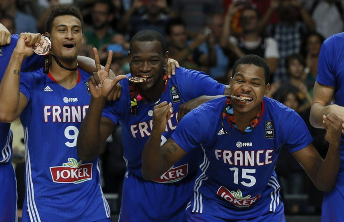 Francia, medalla de bronce en el Mundial de Baloncesto Francia, medalla de bronce en el Mundial de Baloncesto