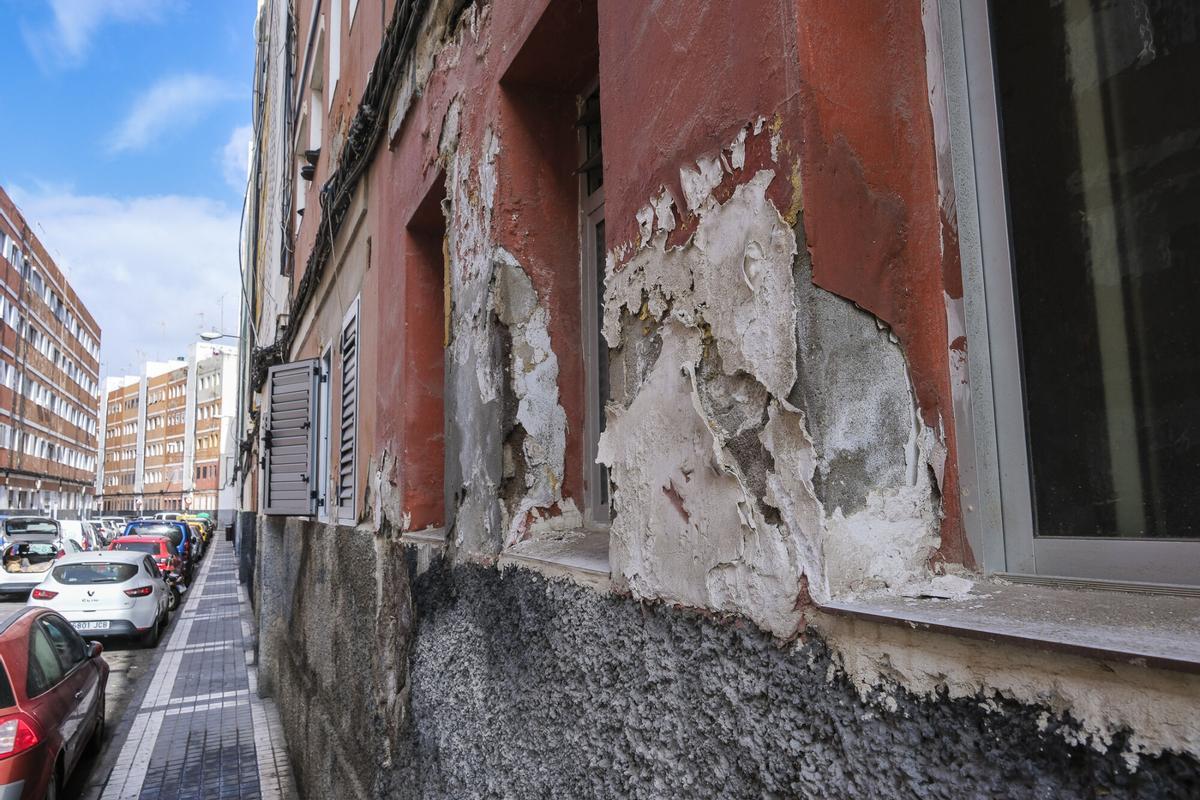 Deficiencias en las viviendas del barrio de San Francisco