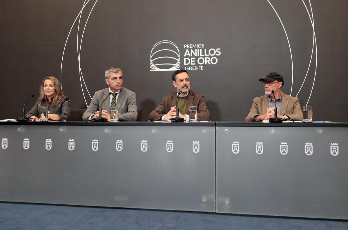 Presentación de la entrega de Premios en el Cabildo de Tenerife.