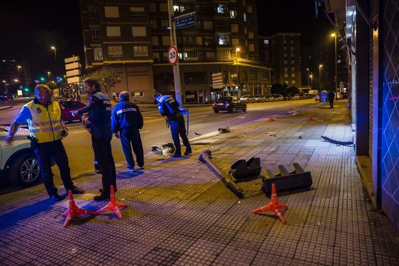 Atropello de una mujer en Avilés