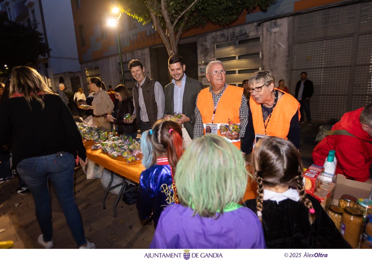 Halloween en el barrio de Corea de Gandia