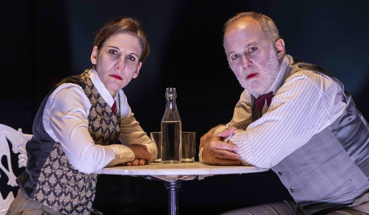 Malena Alterio y Luis Bermejo en 'Los que hablan'.