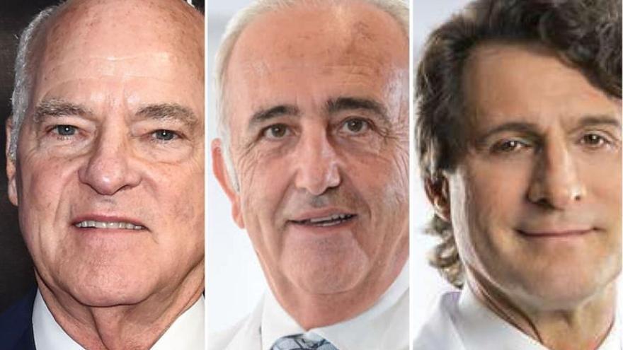 Henry Kravis , cofundador de KKR; Antonio Pellicer y José Remohí, fundadores y copresidentes del Instituto Valenciano de Infertilidad.