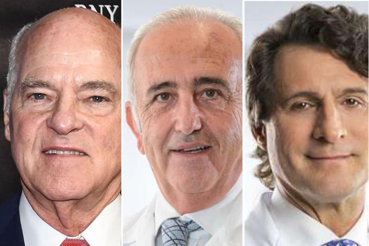 Henry Kravis , cofundador de KKR; Antonio Pellicer y José Remohí, fundadores y copresidentes del Instituto Valenciano de Infertilidad.