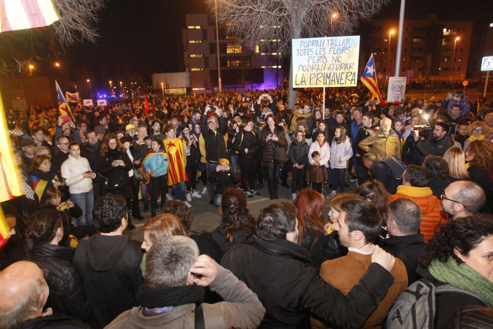 Manifestació a Girona del 21 de febrer.