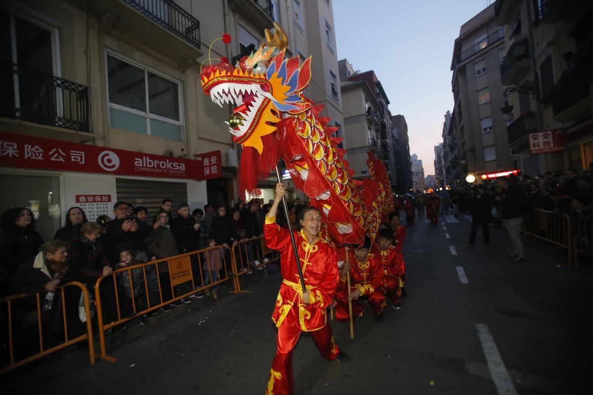 Celebración del Año Nuevo chino en Madrid