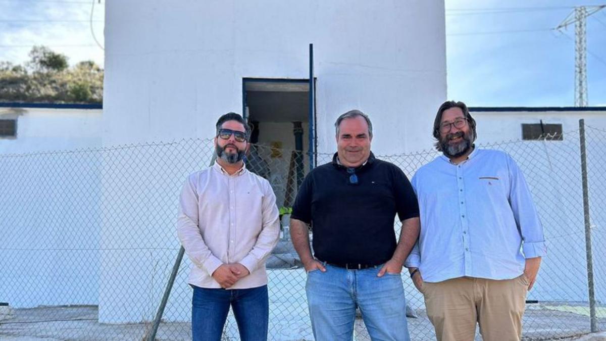 Presentación de la actuación en el depósito.