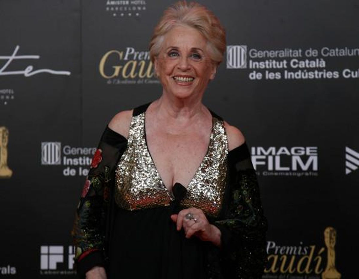 Montserrat Carulla, durant els premis Gaudí del 2009. Montserrat Carulla, durant els premis Gaudí del 2009.