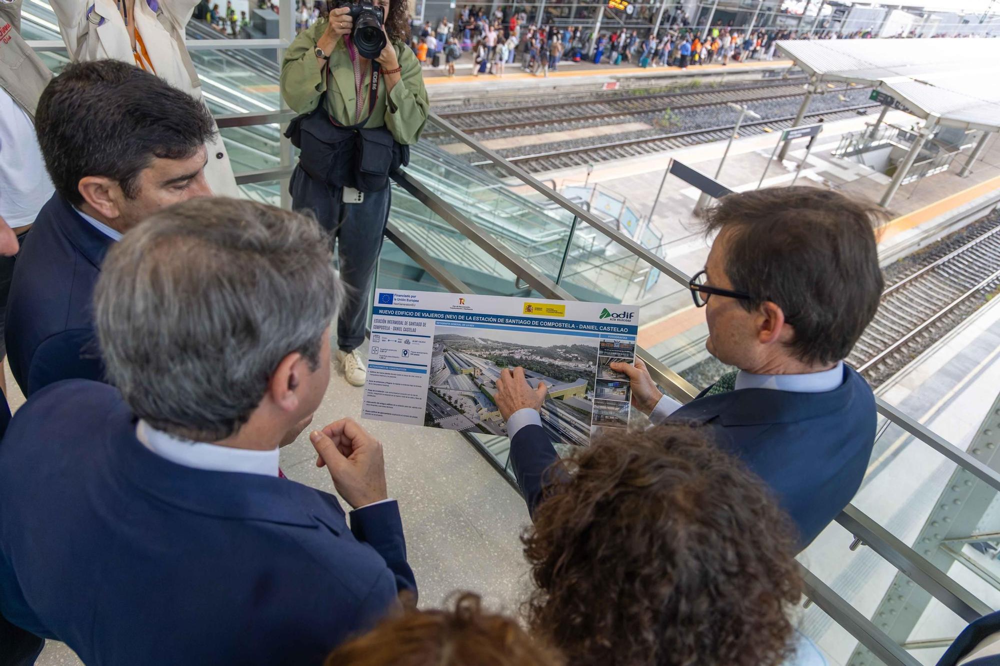 Inauguración de la Intermodal de Santiago